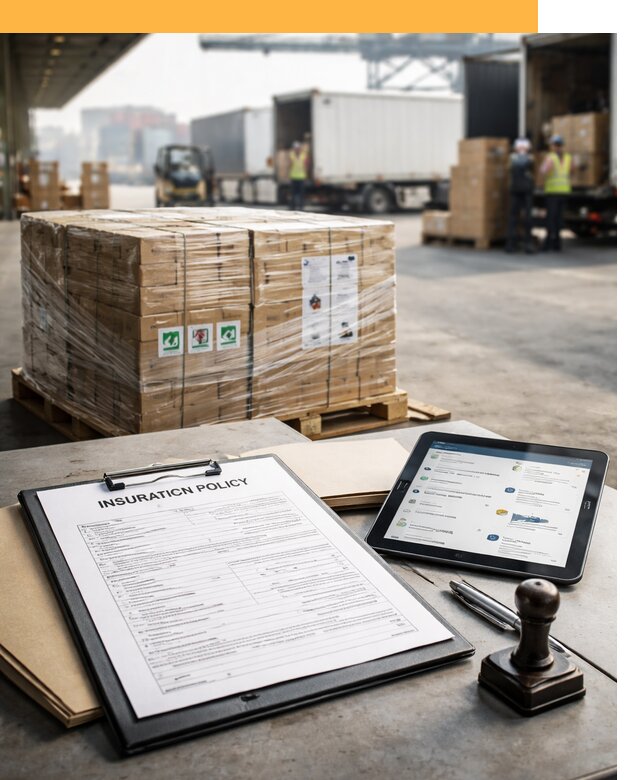 Страхование международных грузов от 3585 руб, полная защита