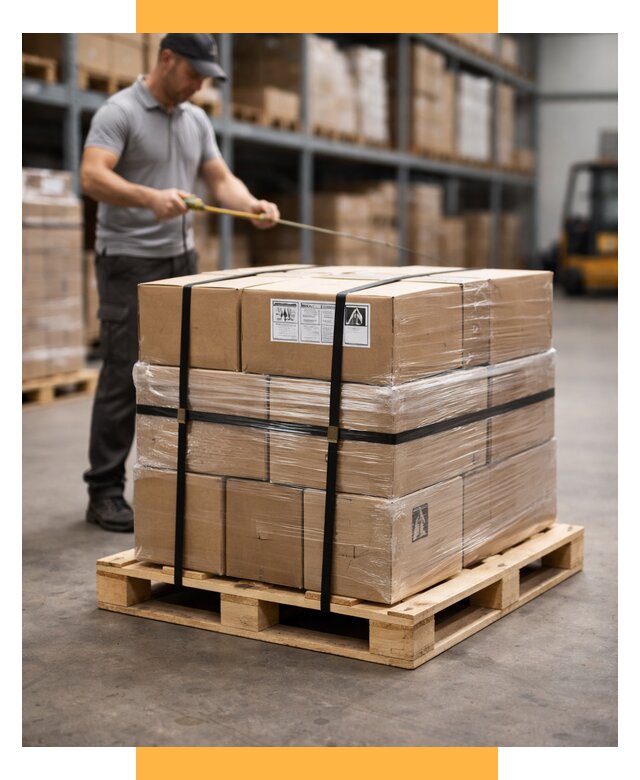 Упаковка и паллетирование грузов от 3585 р. | СетСервис-Лтк