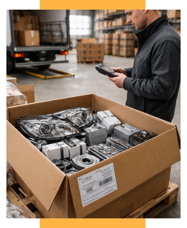 Доставка автозапчастей из Европы под ключ от 12804 р. | СетСервис-Лтк