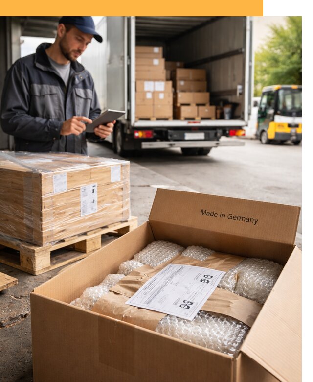 Доставка грузов из Германии от 46094 руб с таможенным оформлением