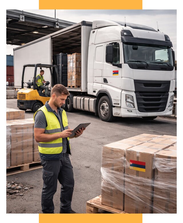 Автоперевозки из Армении от 97309 р. — услуги СетСервис-Лтк