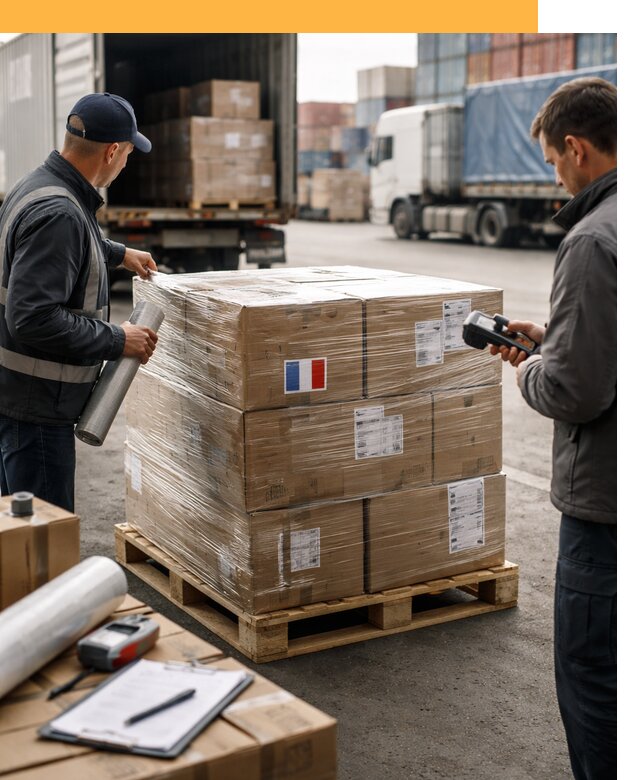 Доставка грузов во Францию от 25608 быстро и надежно