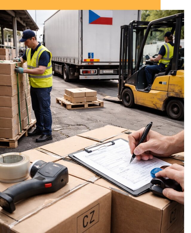 Доставка грузов в Чехию от 35851 руб, международные перевозки