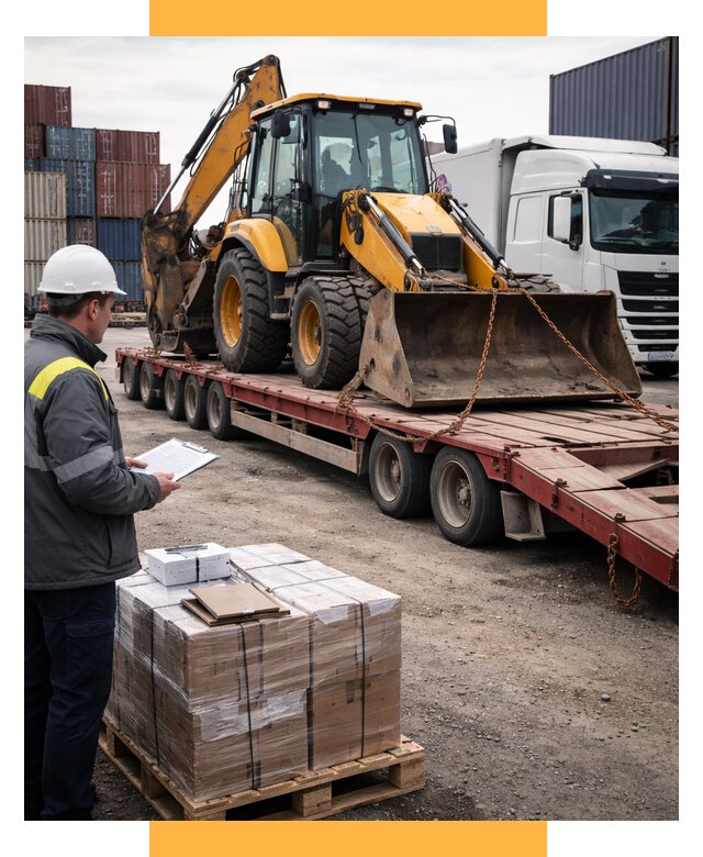 Международная перевозка спецтехники от 46094 р., СетСервис-Лтк