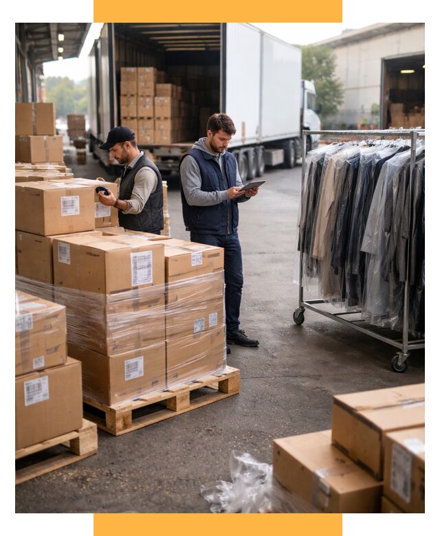 Перевозка и доставка одежды из Китая от 7682 р., СетСервис-Лтк