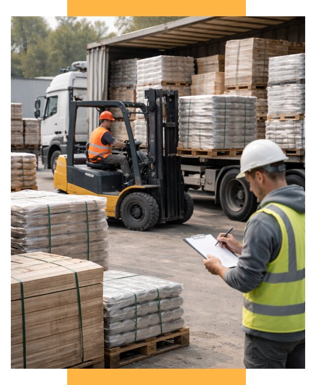 Перевозка строительных материалов от 5634 р. | СетСервис-Лтк