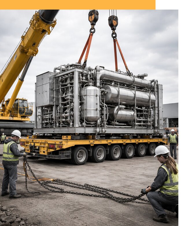 Перевозка тяжеловесных грузов по миру от 153645 руб