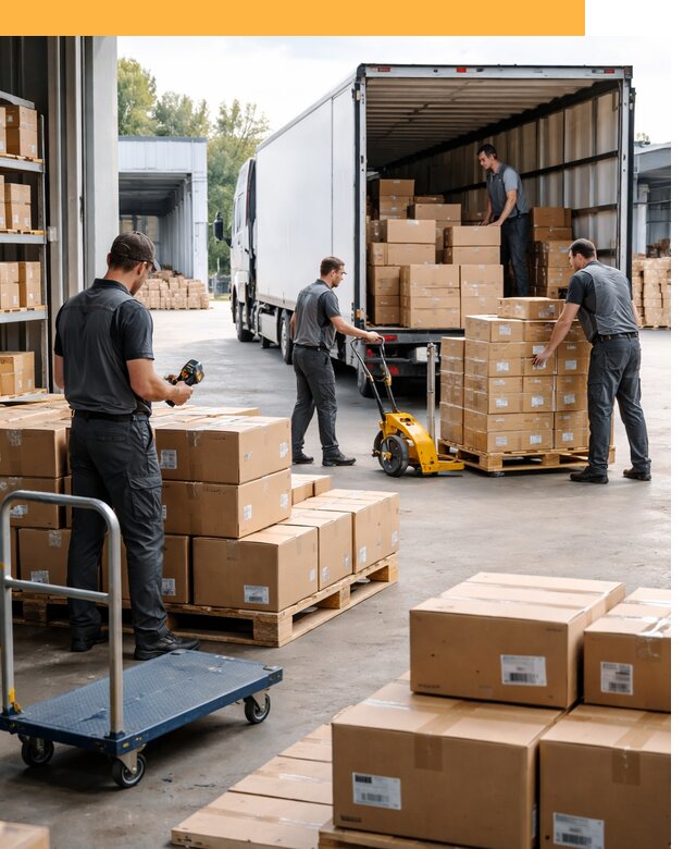 Перевозка товаров для ритейла по миру от 8707 руб