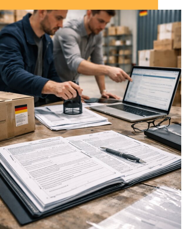 Таможенное оформление грузов из Германии от 9219 руб.