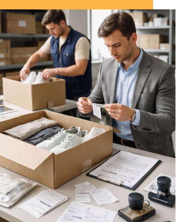 Таможенное оформление одежды и обуви по выгодной цене от 6658 руб