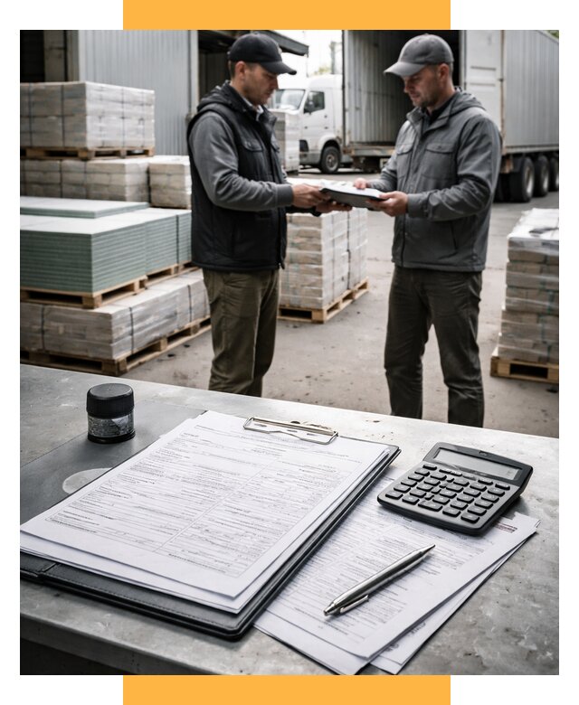 Таможенное оформление стройматериалов от 8707 р. | СетСервис-Лтк